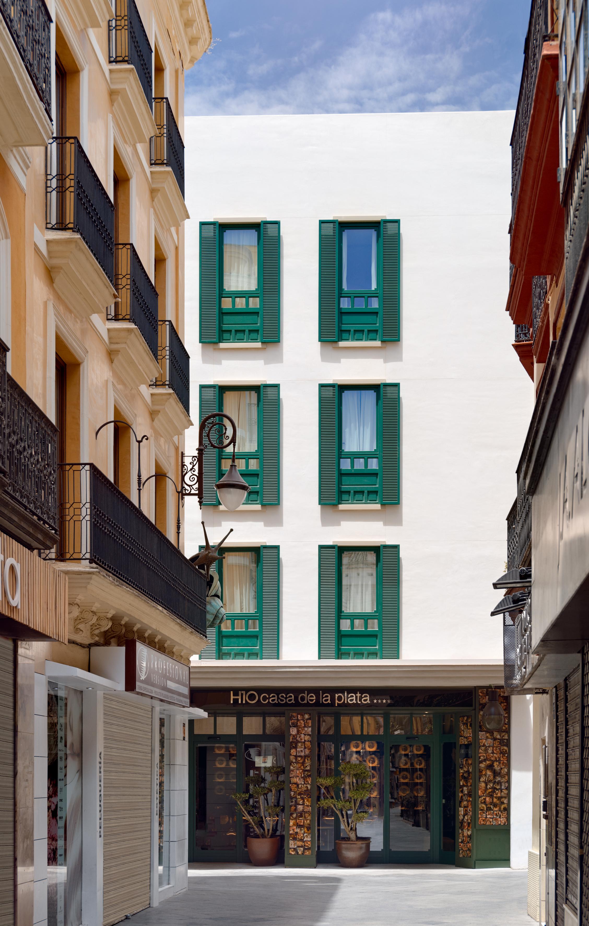 Hotel H10 Casa De La Plata Sevilla Exterior foto